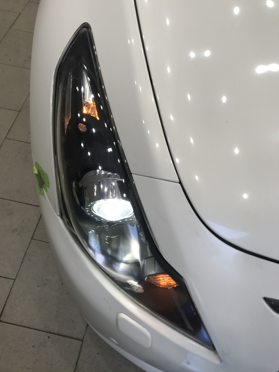 Покрытие лаком фар — Infiniti G25, 2,5 л, 2013 года | стайлинг | DRIVE2