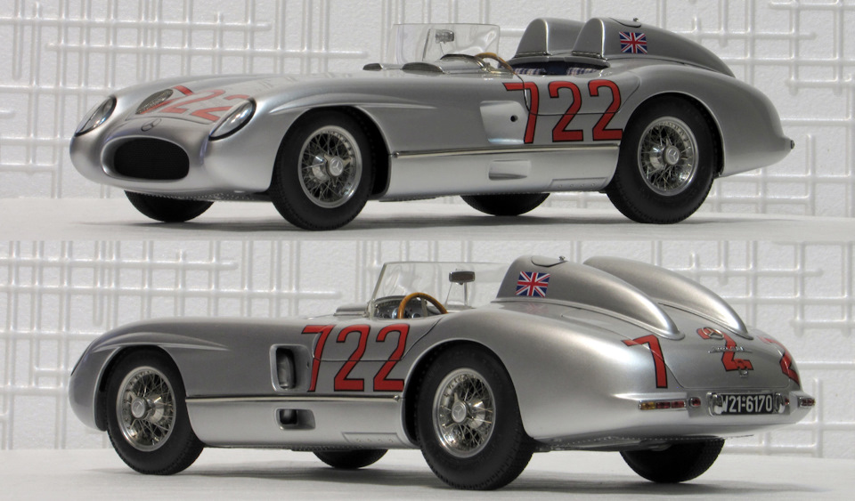 ミニカー CMC Mercedes-Benz 300 SLR (W196S) 1:18 CMC (シーエムシー