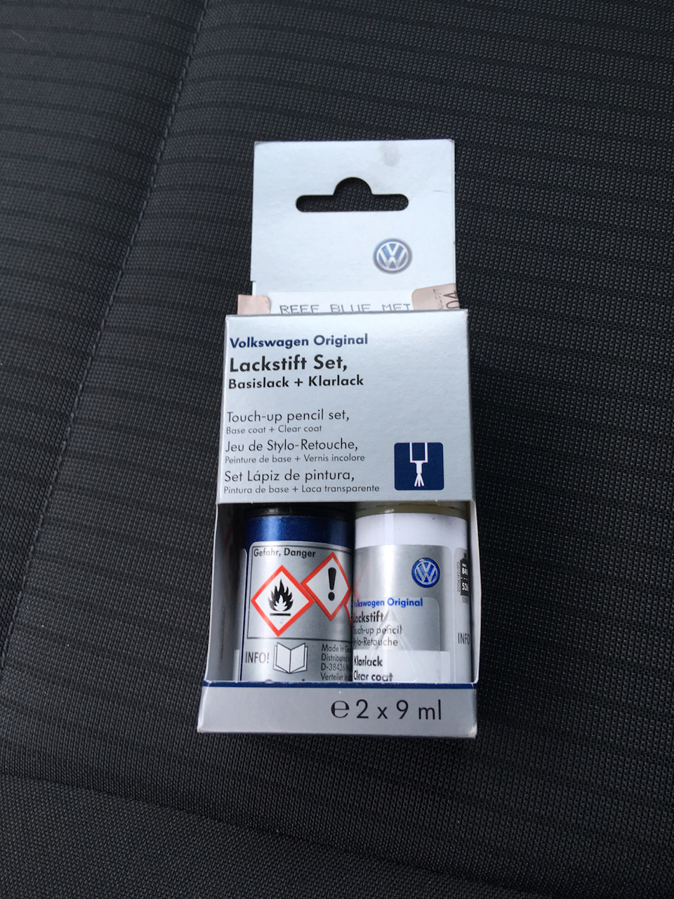 Набор для подкраски сколов — Volkswagen Polo Sedan, 1,6 л, 2017 года ...