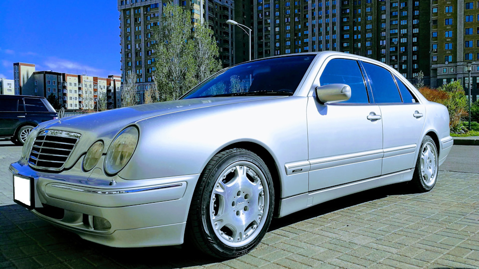 Первый сервис — Mercedes-Benz E-class (W210), 2,6 л, 2001 года | визит ...