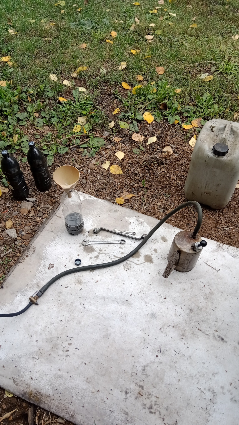 Замена технических жидкостей. (Запись для себя) — Chevrolet Niva GLX, 1 ...