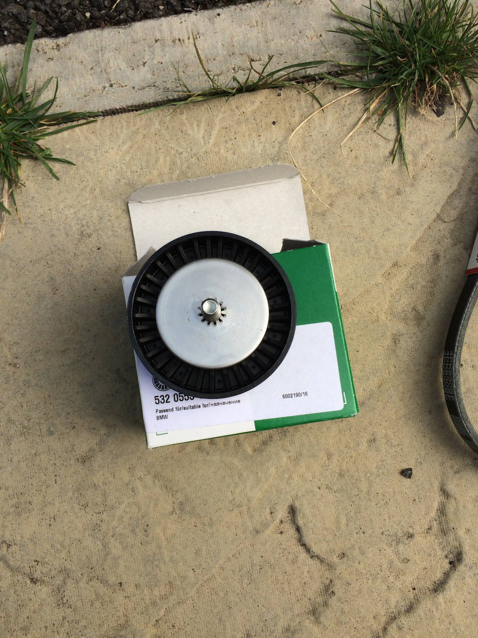 Порвался ремень генератора BMW 7 e66 — DRIVE2