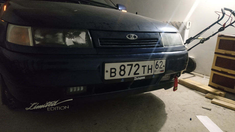 Губа Шевроле Круз на 2112 — Lada 21124, 1,6 л, 2005 года | аксессуары ...