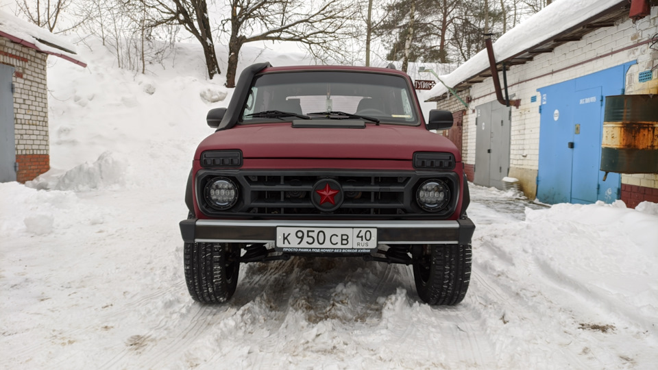 Подфарники (надфарники) Тюн-Авто — Lada 4x4 3D, 1,7 л, 1996 года ...