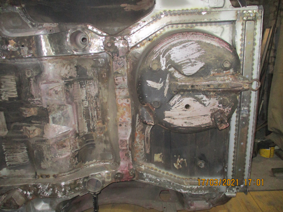 Новая силовая часть зада моей машины почти готова. — Ford Sierra