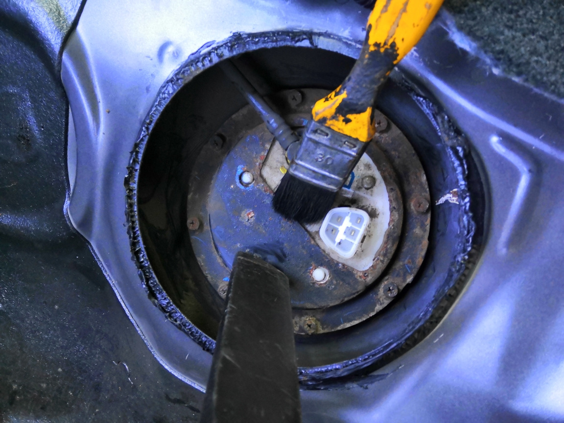 Замена топливного фильтра камри 40 — Toyota Camry (XV40), 2,4 л, 2009 ...