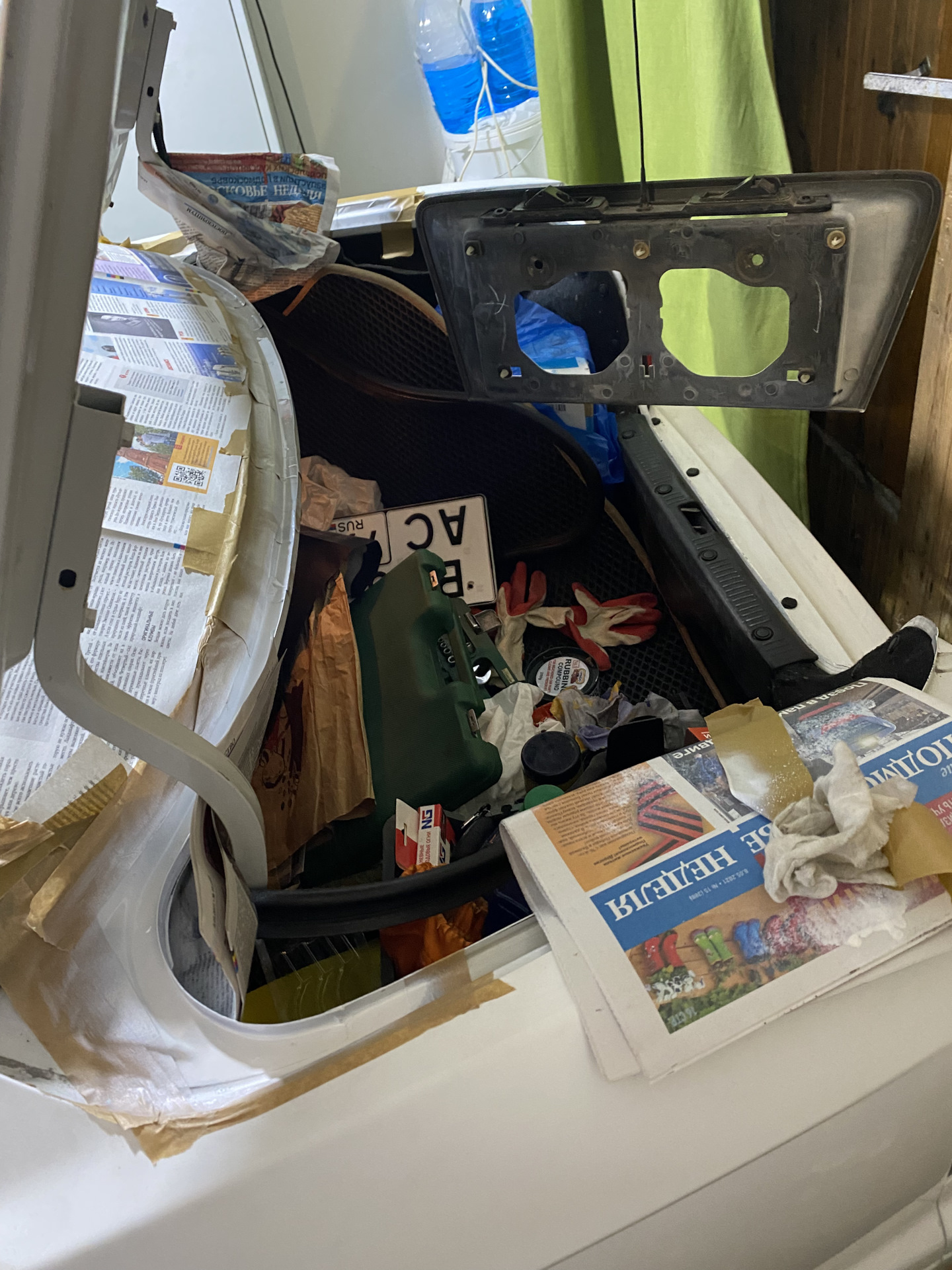 Удаление рыжиков — Toyota Vista (40), 1,8 л., 1997 года | своими руками ...