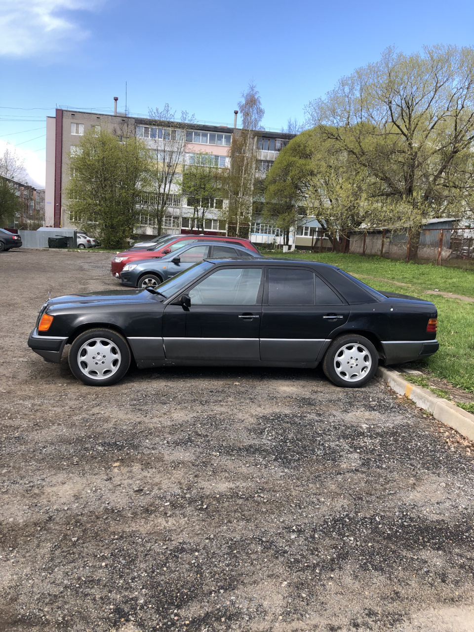 Изменение клиренса заменой проставок пружин. — Mercedes-Benz E-class  (W124), 2 л, 1988 года | наблюдение | DRIVE2