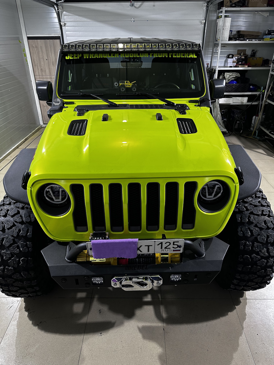 Фендера бампер Лебедка — Jeep Wrangler (JL), 2 л, 2020 года | тюнинг |  DRIVE2