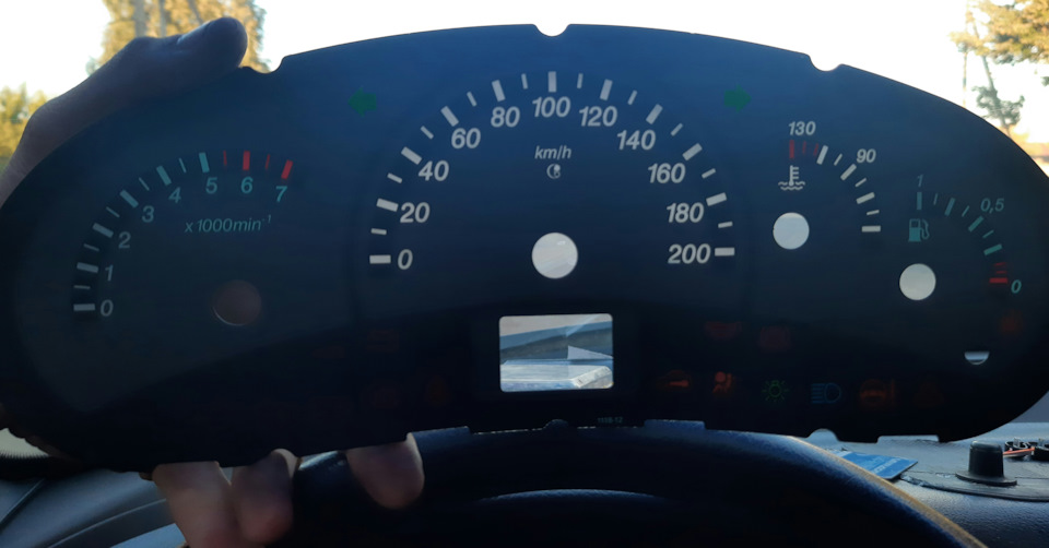 Пересвет приборной панели ваз 2110(европанель). — Lada 21104, 1,6 л ...