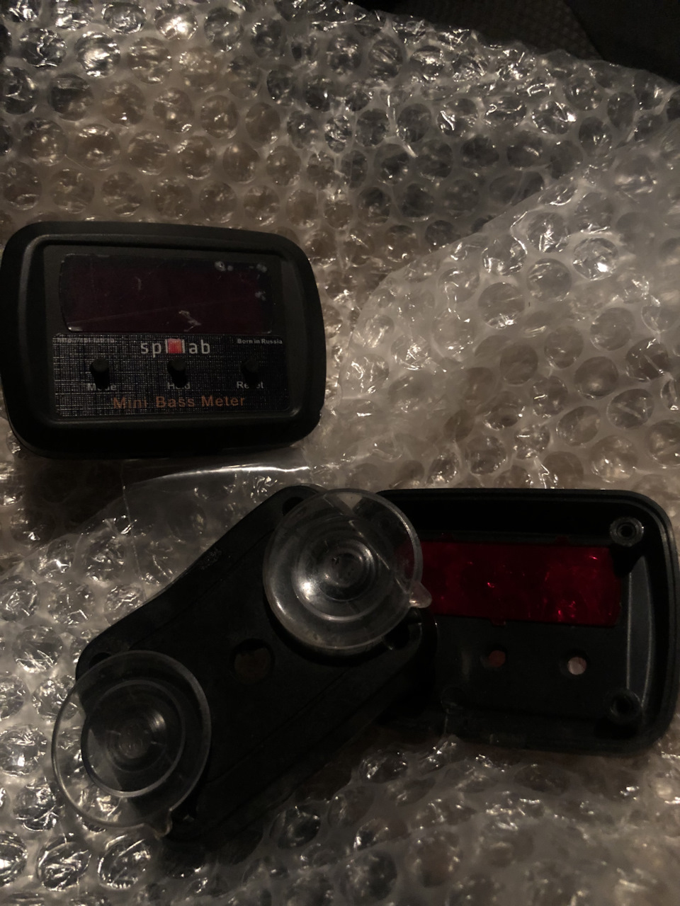 Замена корпуса SPL Lab Mini Bass Meter — Nissan Tiida (1G), 1,6 л, 2008