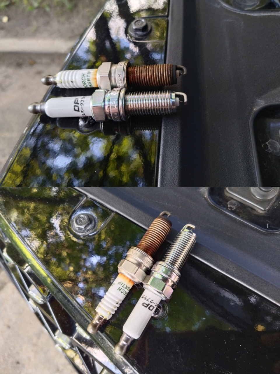 Старая и новая свеча… — Chery Tiggo 4 Pro