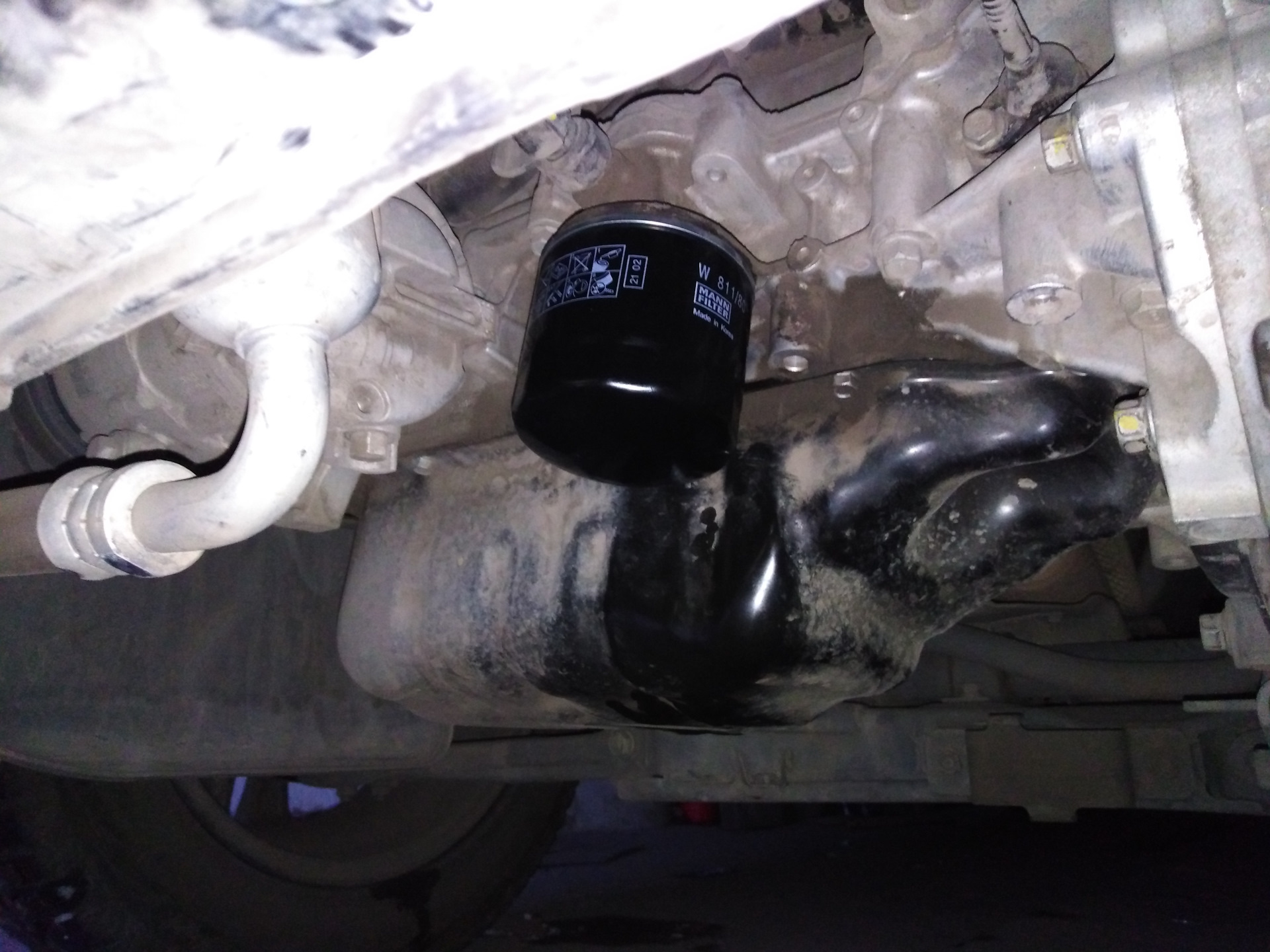 Моторное масло хендай ix35. Замена моторного масла Hyundai.