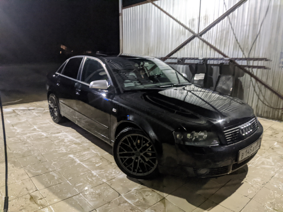 Готовь сани летом, а R18 летние тапки зимой — Audi A4 (B6), 1,8 л, 2004 ...