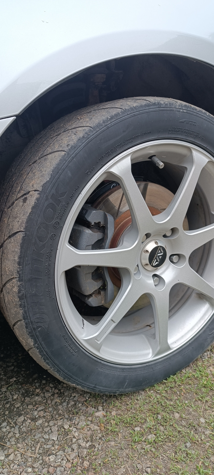 Новая летняя резина — Honda Accord (7G), 2,4 л, 2005 года | шины | DRIVE2