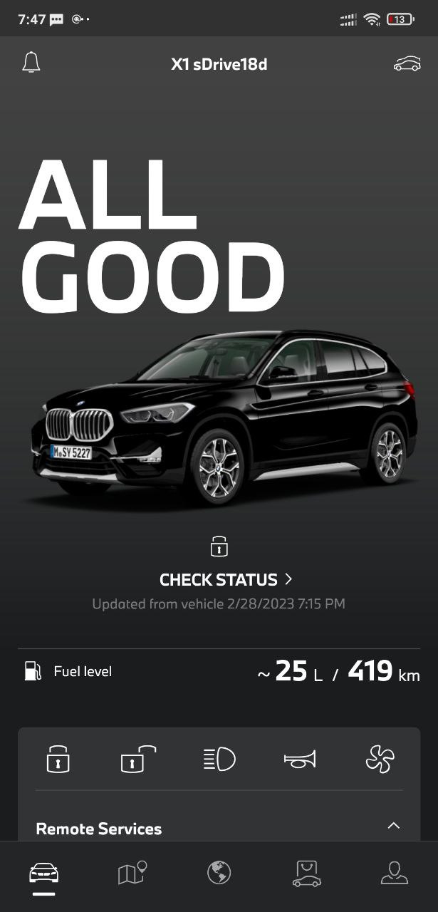 Фото в бортжурнале BMW X1 (F48)