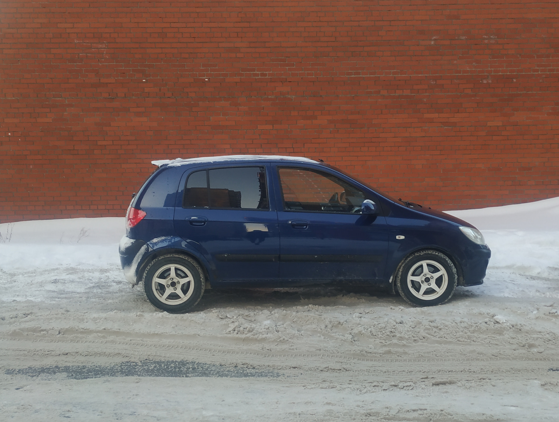 С дисками на зиму определилась но это не точно — Hyundai Getz, 1,4 л, 2007  года | визит на сервис | DRIVE2