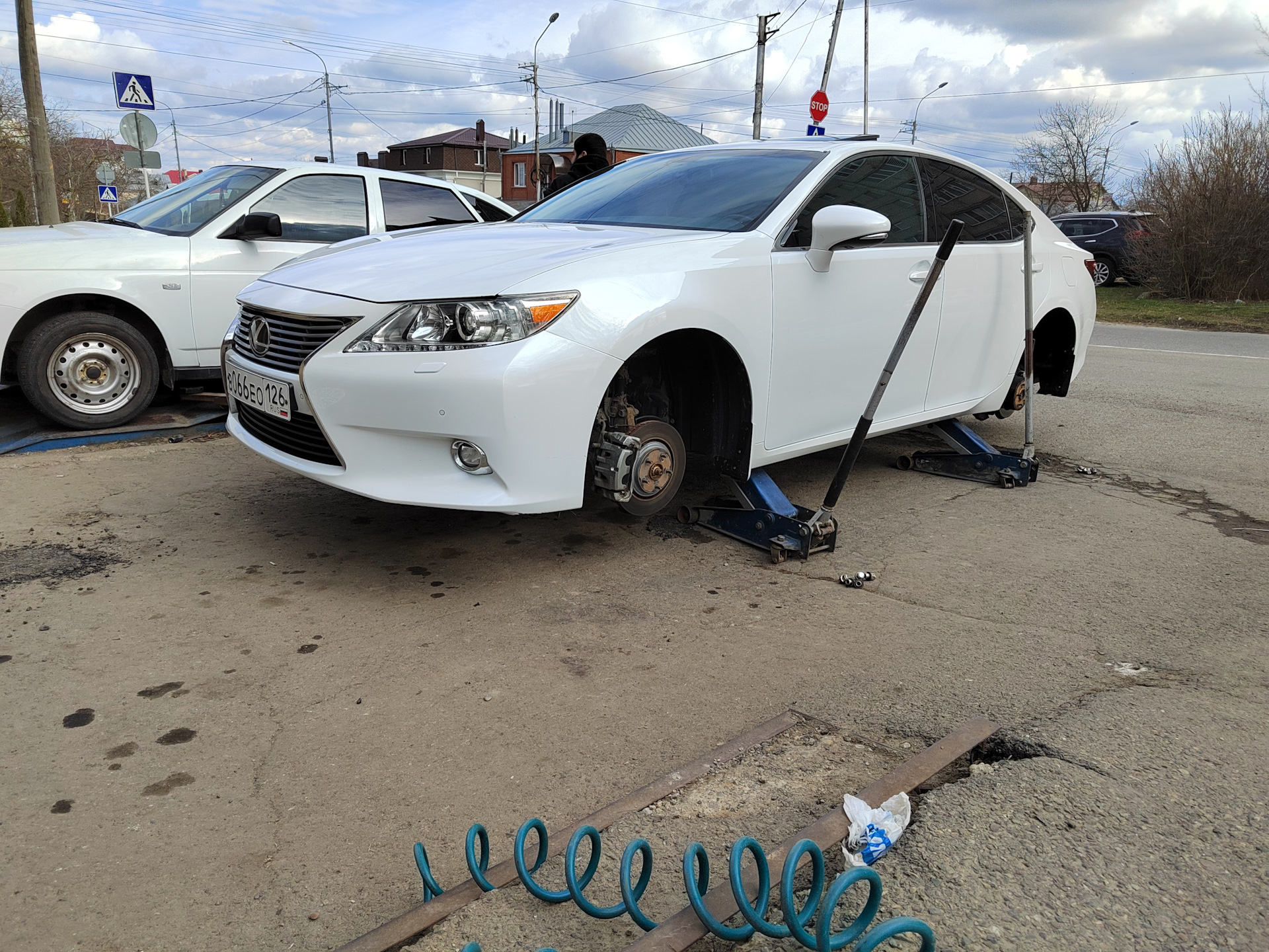 #26 Переобувка на лето. Сезон 2024 — Lexus ES (XV60), 2,5 л, 2013 года ...