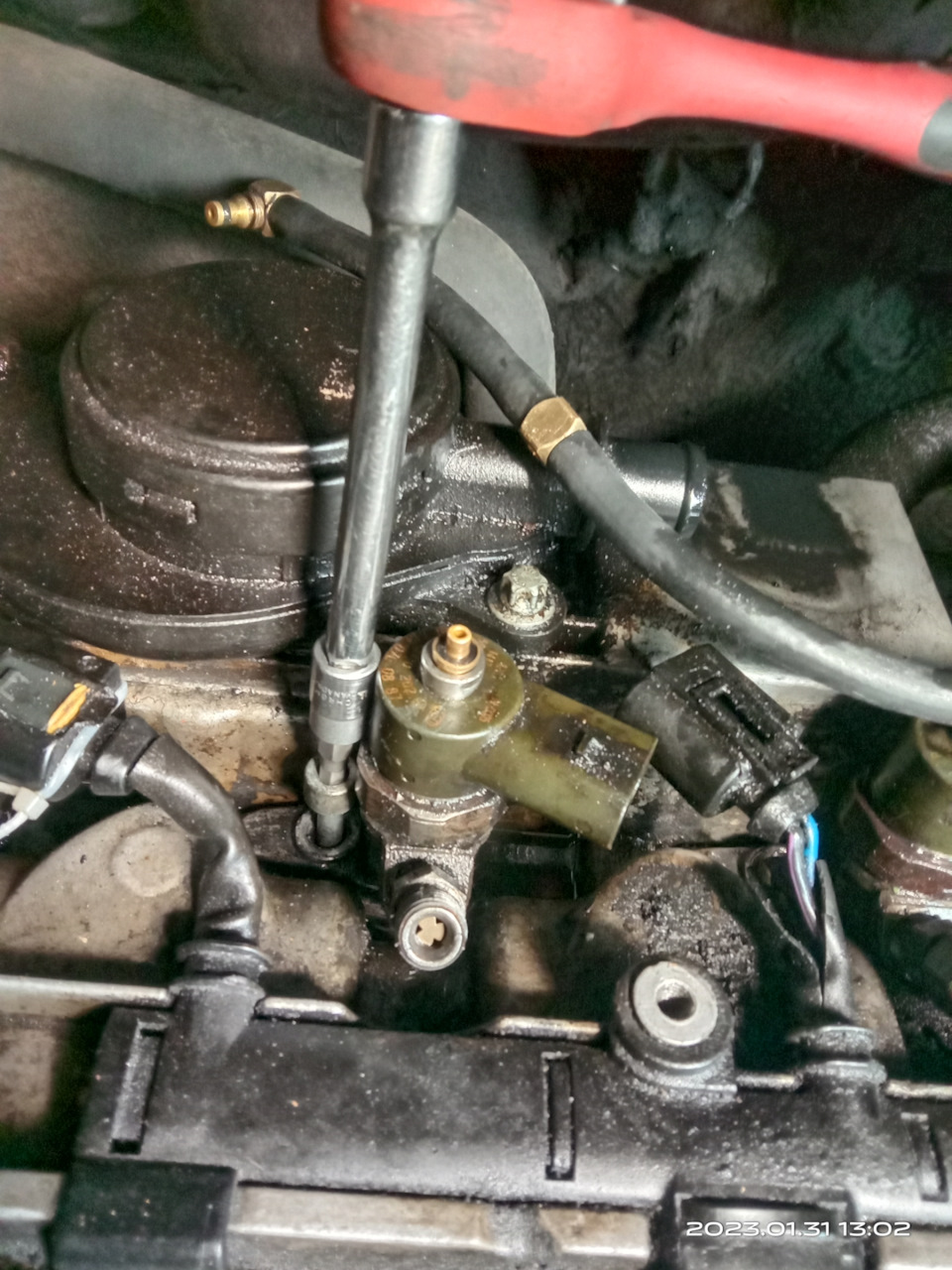 Замена форсунки и установка ввертыша — Mercedes-Benz Vito (1G), 2,2 л ...