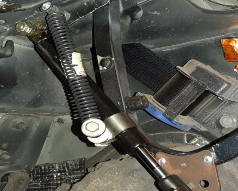 Газовые упоры багажника ланос от калины, новая конструкция, открытие ...