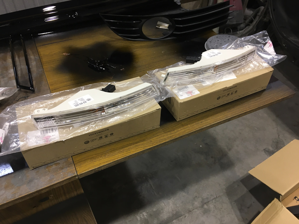 Новые поворотники — Volkswagen Passat B6