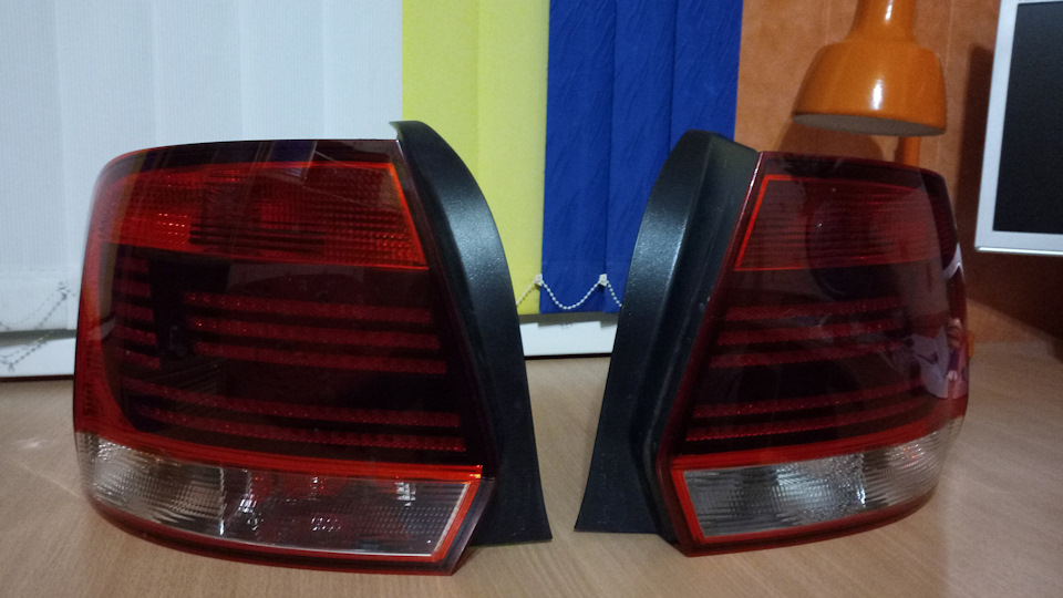 Задние фонари Поло рестайл (Бюджетный вариант) — Volkswagen Polo Sedan ...