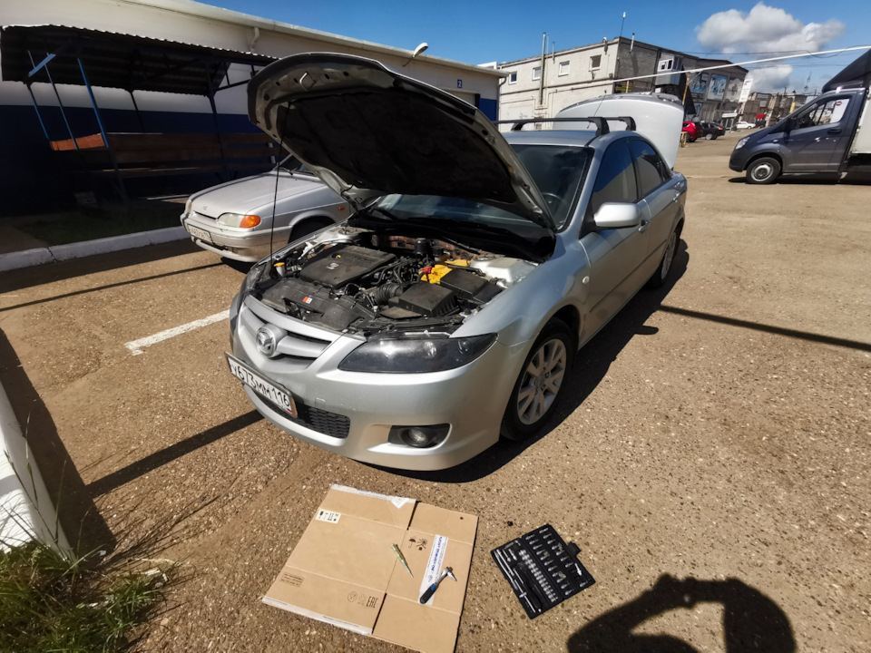 Чистка датчика давления во впускном коллекторе, сложный способ — Mazda ...