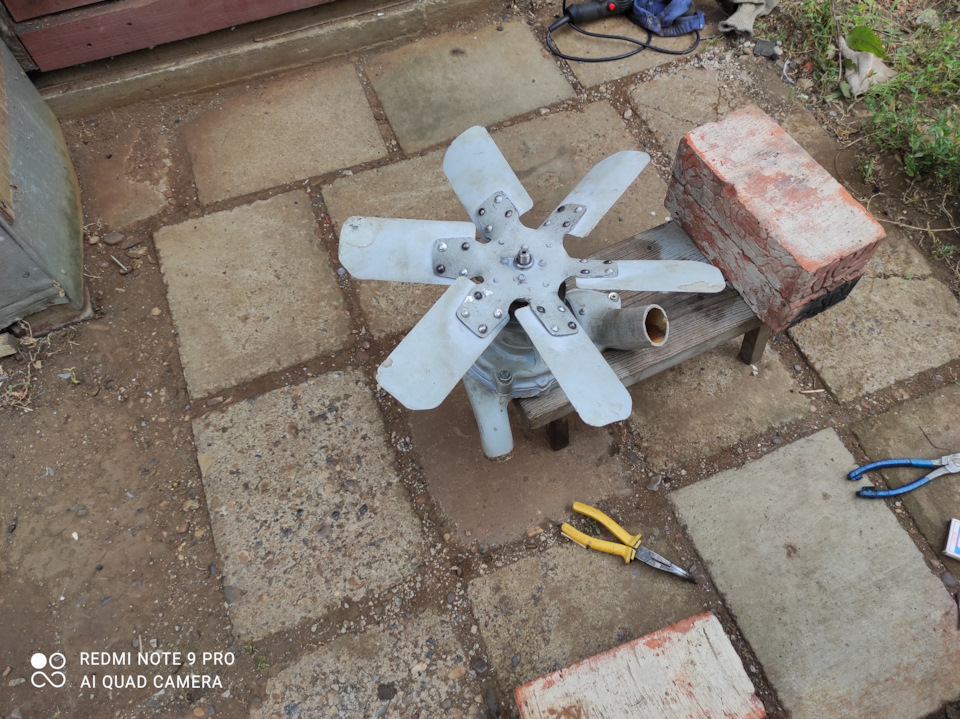 Газ-67. Статическая балансировка вентилятора помпы — ГАЗ 67, 3,3 л ...