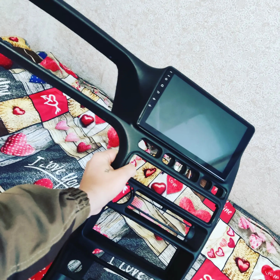 Подготовка к установке 9 дюймового планшета в ваз 2114 — Lada 2114, 1,6 ...