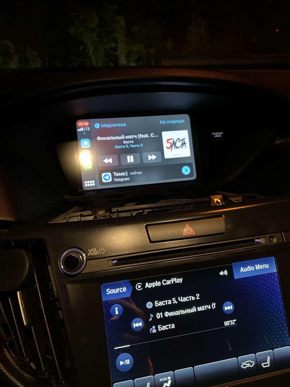 Привет цивилизации (CarPlay) — Acura TLX (1G), 3,5 л, 2015 года |  аксессуары | DRIVE2