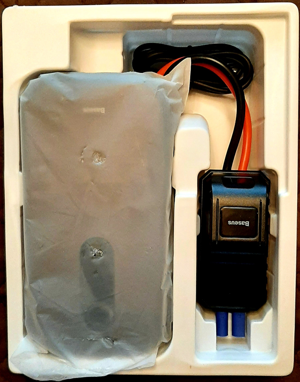 Car jump starter Baseus "Super energy Pro". — KIA Sorento (2G), 2,2 л