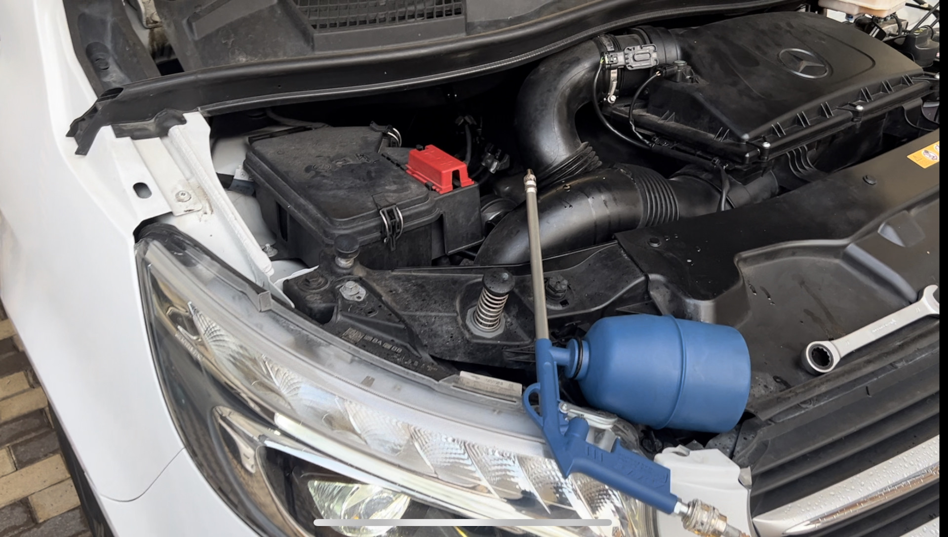 Промывка сажевого фильтра подручными средствами — Mercedes-Benz V-Class ...