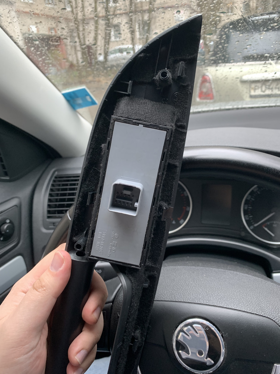 Анти скрип ручки двери — Skoda Octavia A5 Mk2, 1,8 л, 2011 года ...