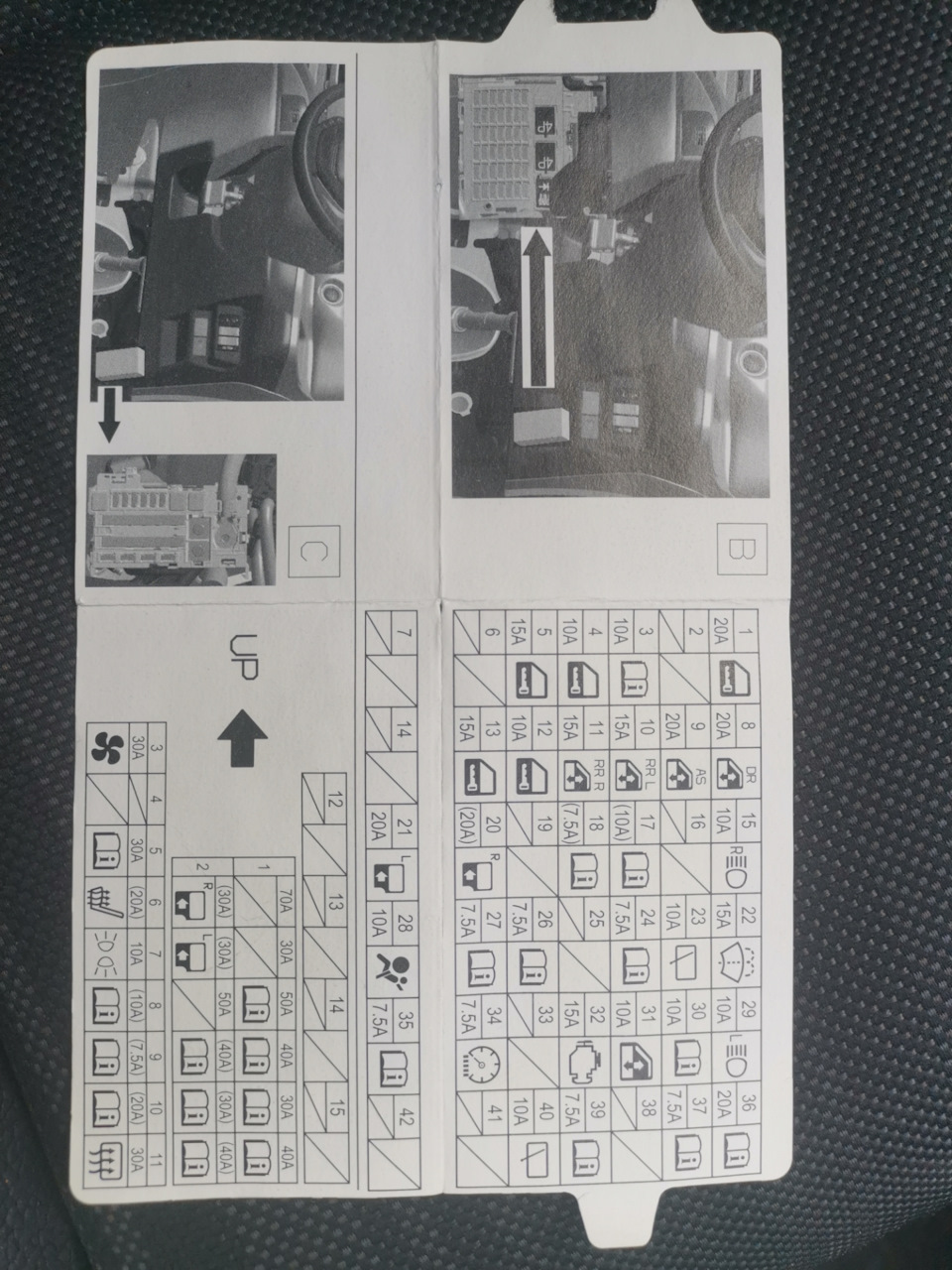 2012 Honda Fit Fuse Diagram