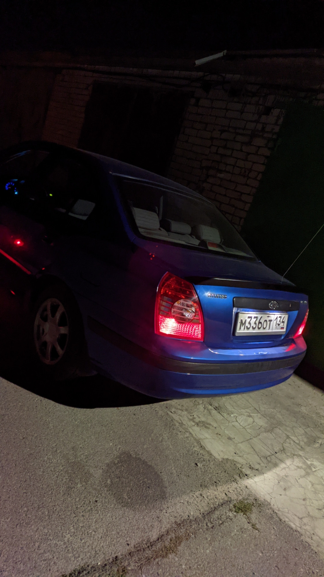 Дактейл — Hyundai Elantra (3G), 1,6 л, 2004 года | стайлинг | DRIVE2