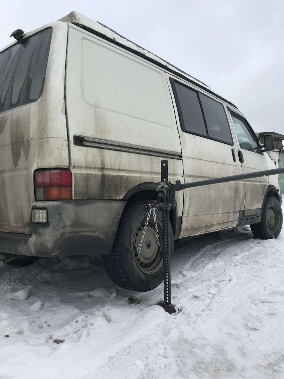 Хай джек — Volkswagen Transporter T4, 2,5 л, 2001 года | своими руками ...