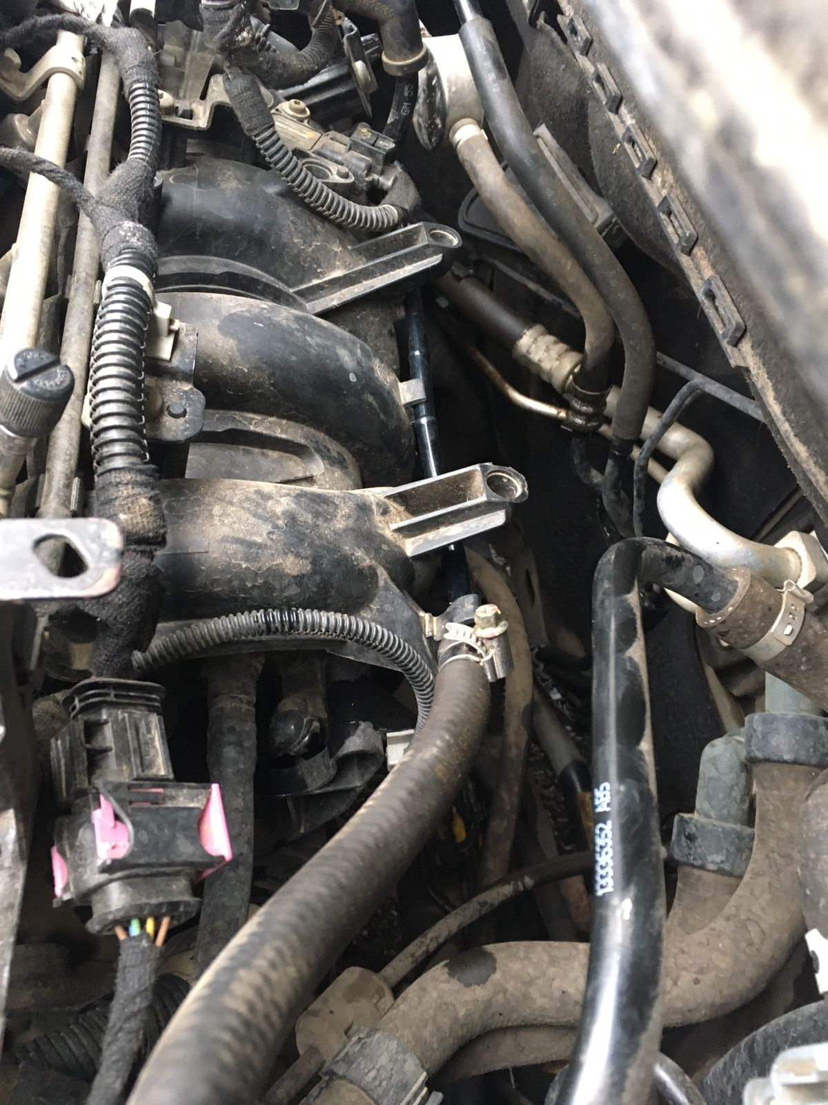 Впускная трубка подогрева дроссельной заслонки — Opel Astra J, 1,6 л ...