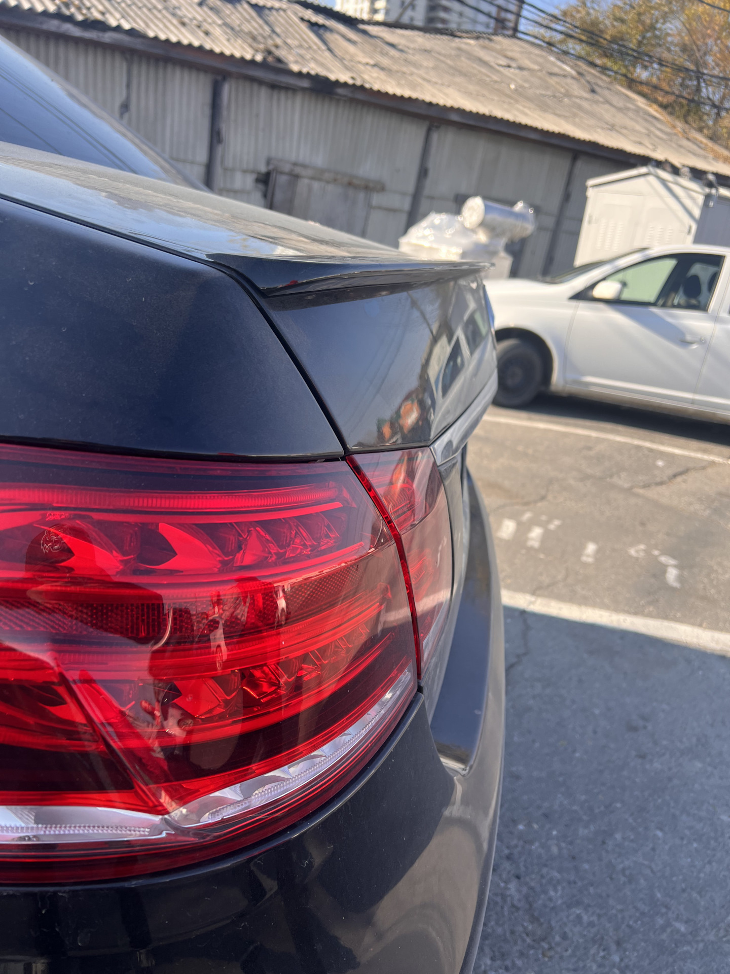Спойлер — Mercedes-Benz E-class (W212), 2 л, 2015 года | аксессуары ...