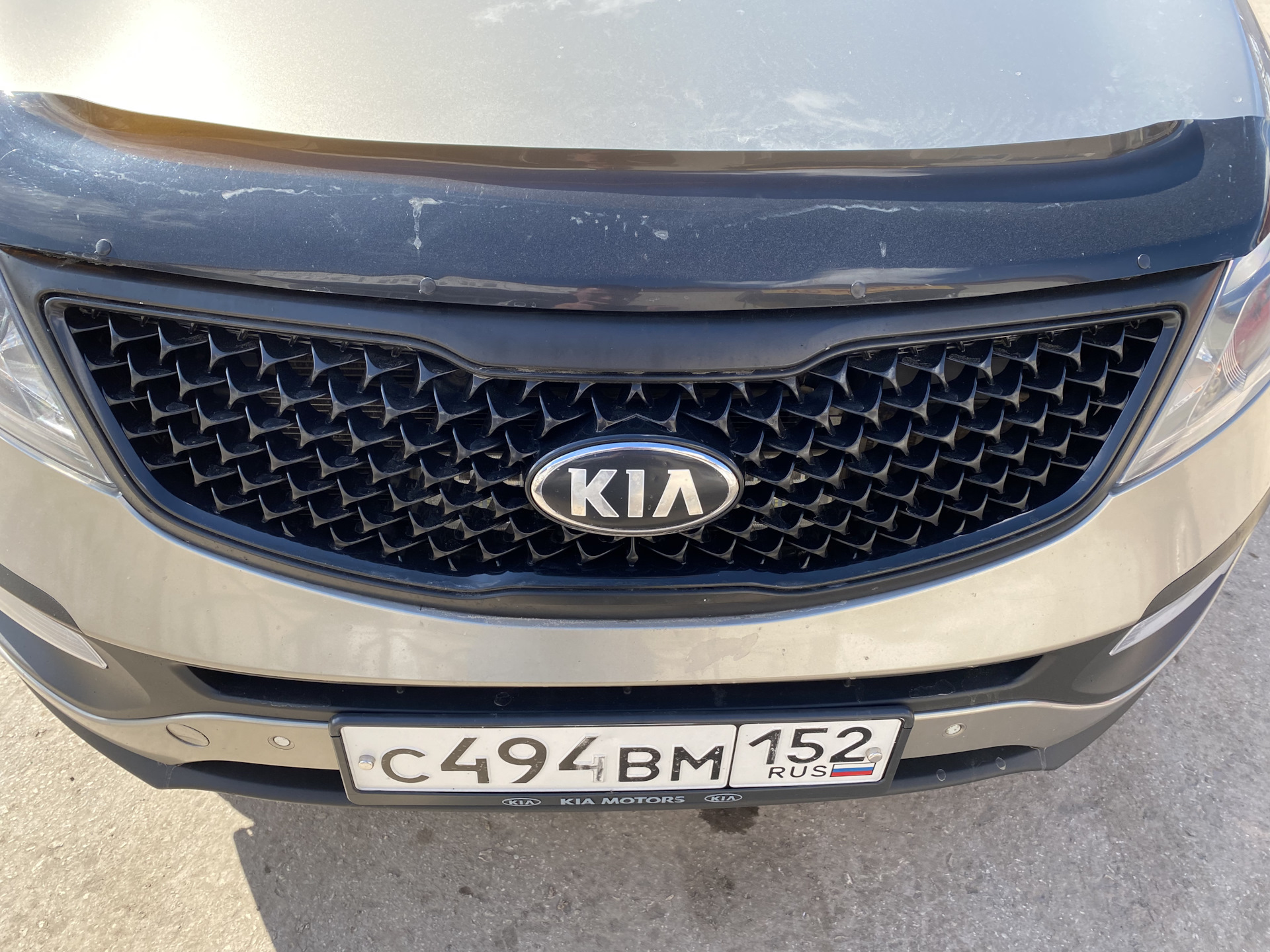 kia sportage 3 антихром