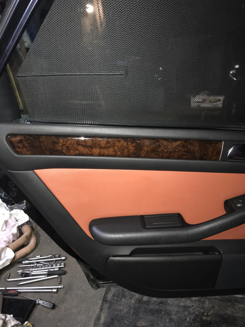 Вставки под дерево — Audi A6 (C5), 1,8 л, 2002 года | стайлинг | DRIVE2