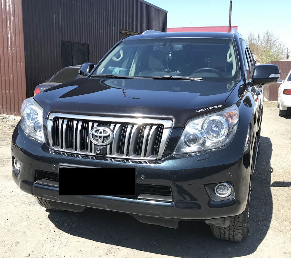 Покрытие кузова жидким стеклом Koch Chemie — Toyota Land Cruiser Prado  150-series, 3 л, 2010 года | кузовной ремонт | DRIVE2