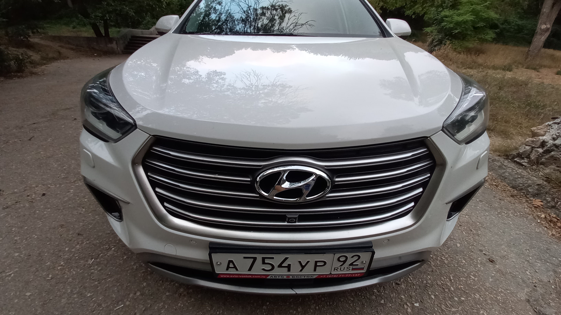 Hyundai Grand Santa Fe 2.2 дизельный 2017 | Снежик на DRIVE2