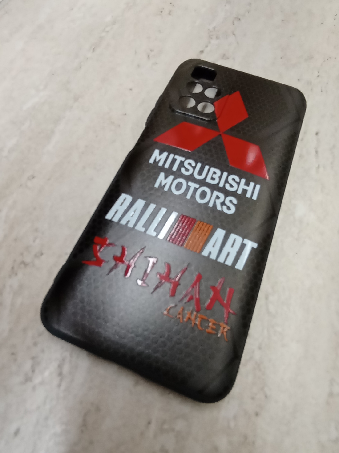 Тематический бампер на телефон MITSUBISHI RALLIART — Mitsubishi Lancer ...