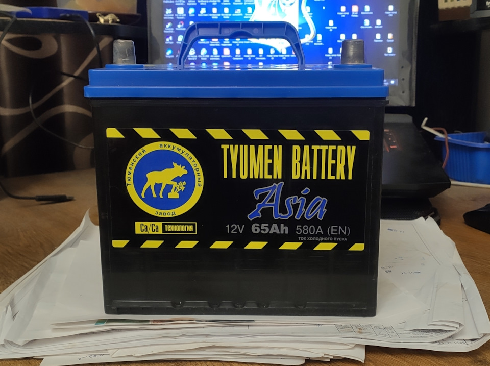 Аккумулятор Tyumen Battery Asia (65А/ч 580А) 6СТ-65L — Mitsubishi ...