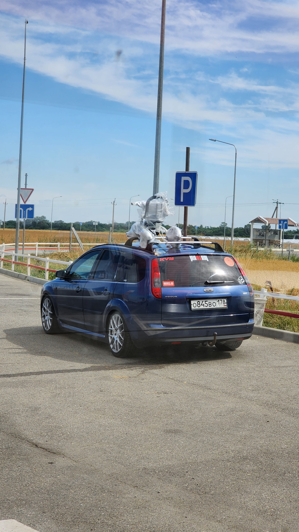 Мой летний тур🗺(Черкесск, Анапа, Липецк, Москва, Санкт-Петербург) — Ford  Focus II Wagon, 2 л, 2006 года | путешествие | DRIVE2