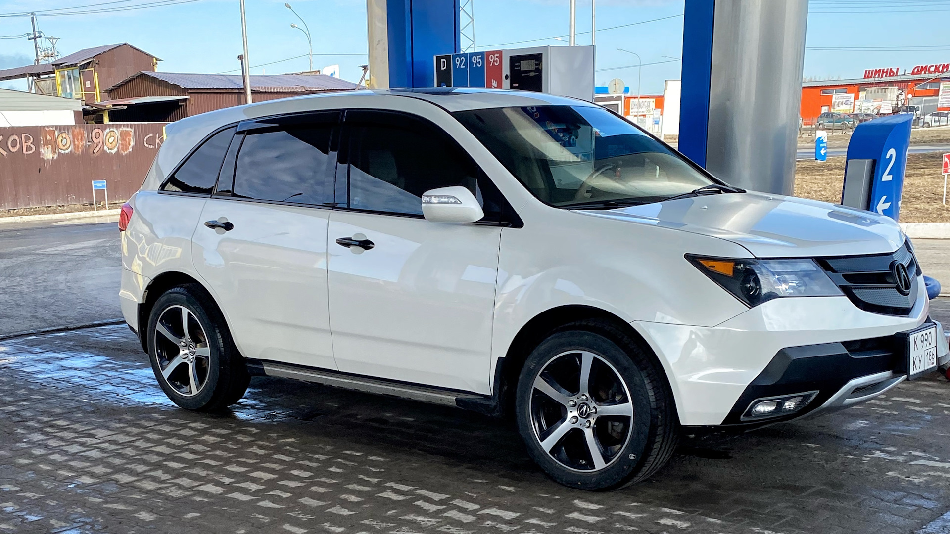 Acura MDX (2G) 3.7 бензиновый 2007 | - The White Dinosaur - на DRIVE2