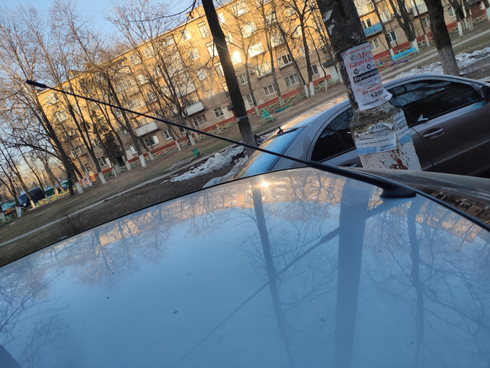Замена антенны — Ford Focus Hatchback I, 2 л, 2003 года | своими руками ...