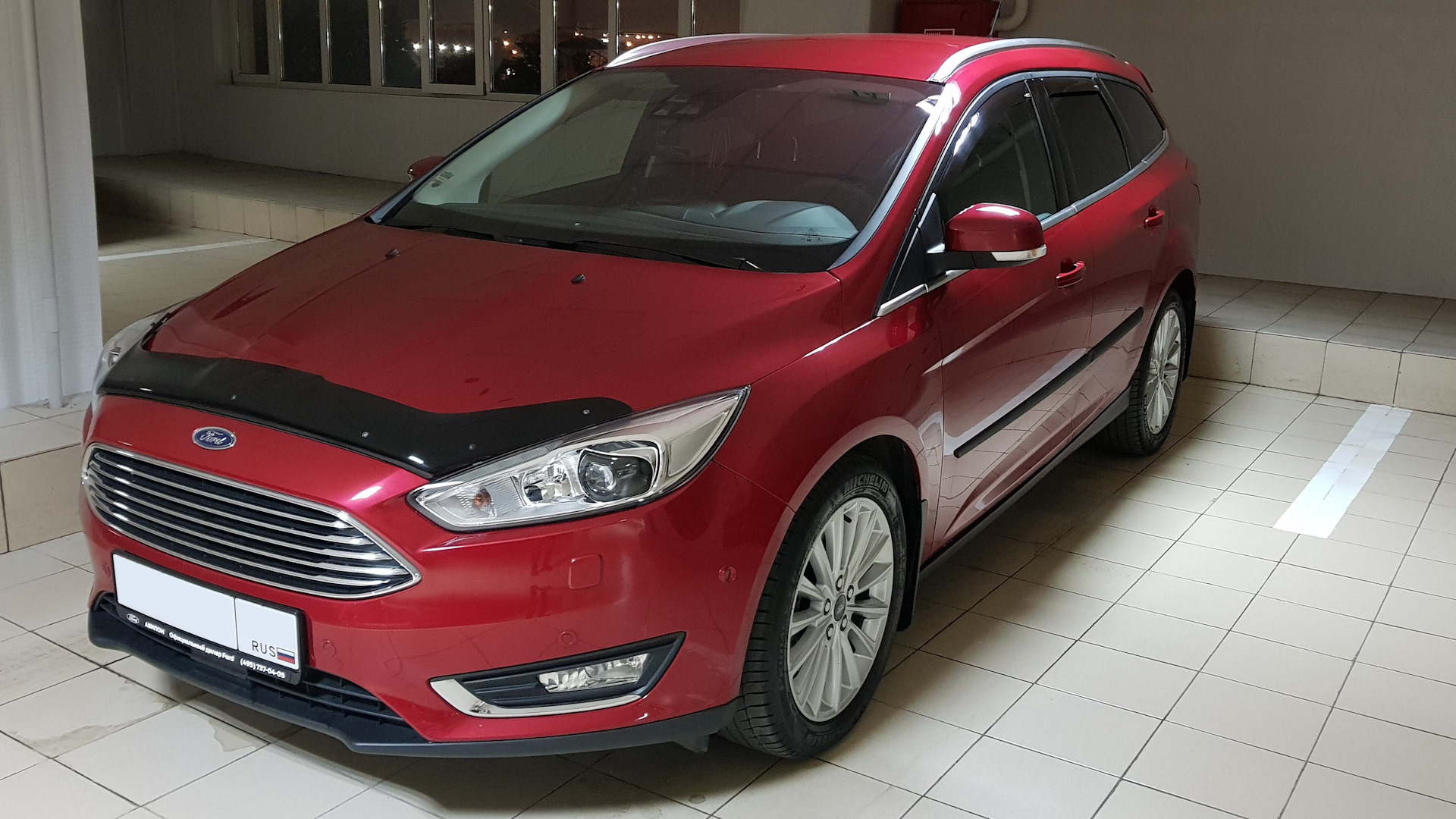 Candy Red Ford Focus