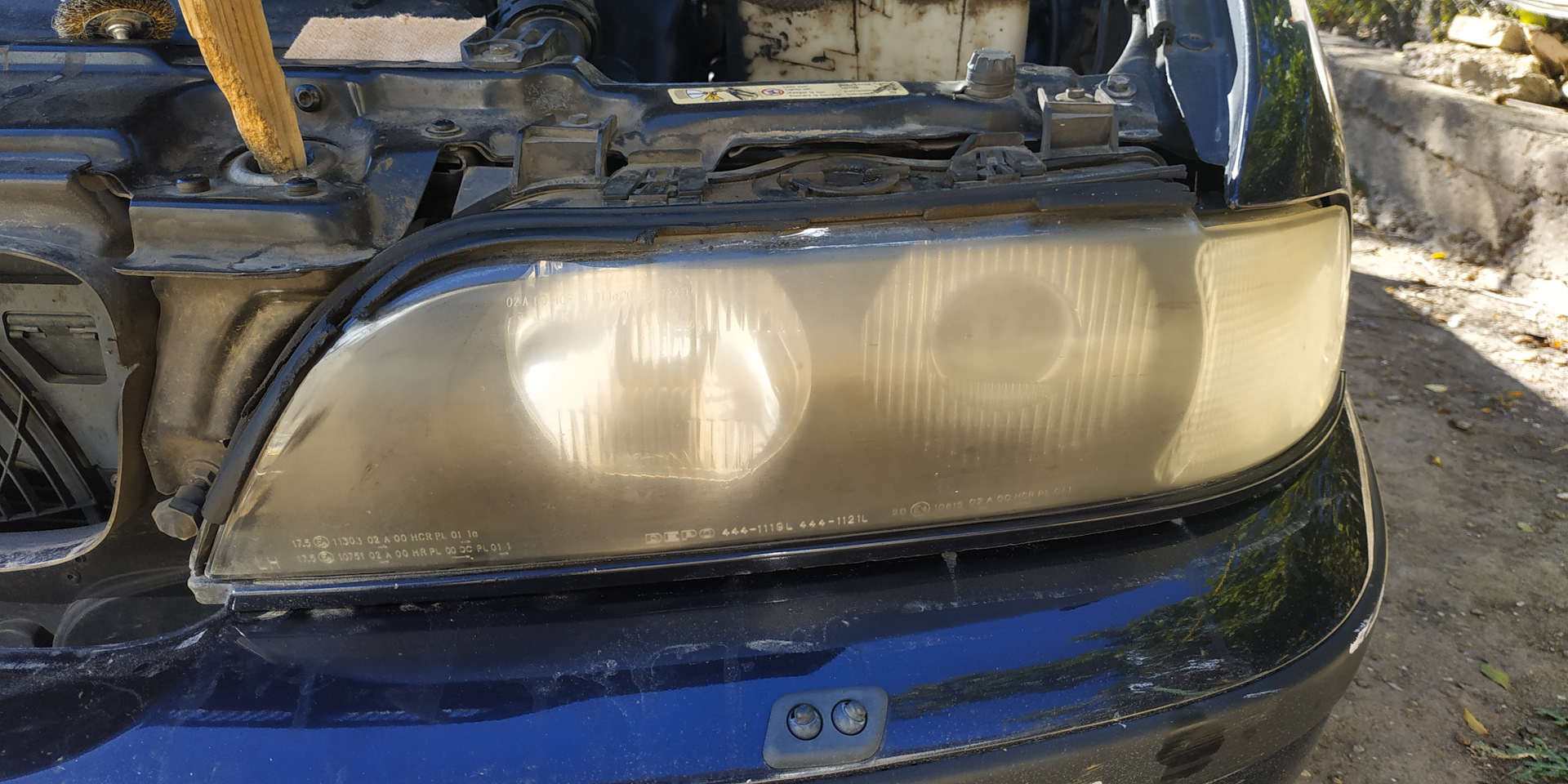 Полировка зубной пастой — BMW 5 series Touring (E39), 2,5 л, 2000 года ...