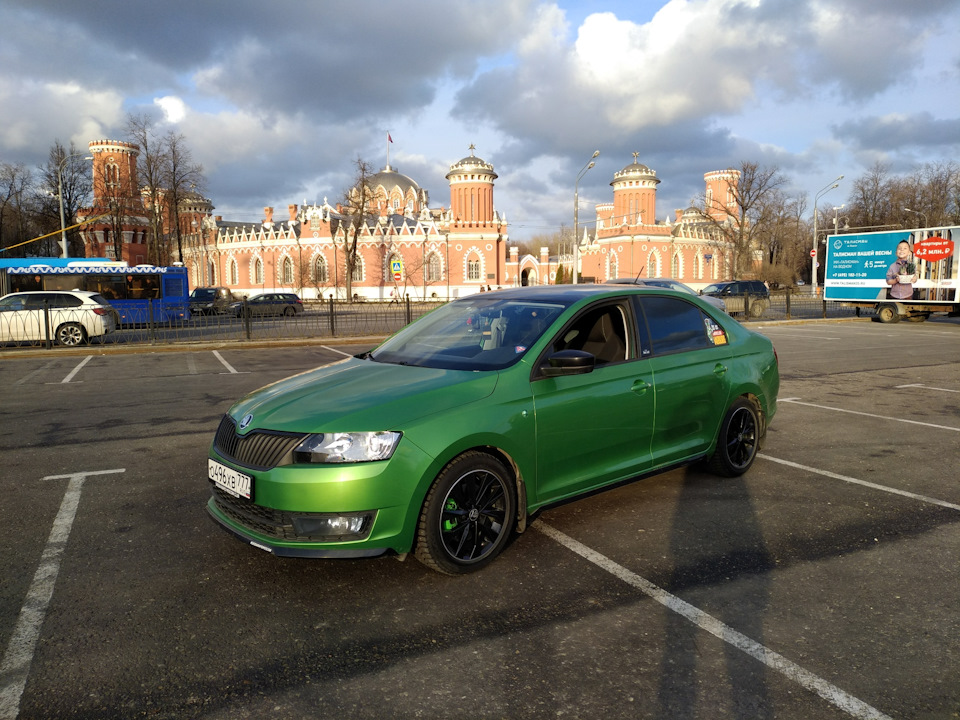 Skoda rapid занижение 70